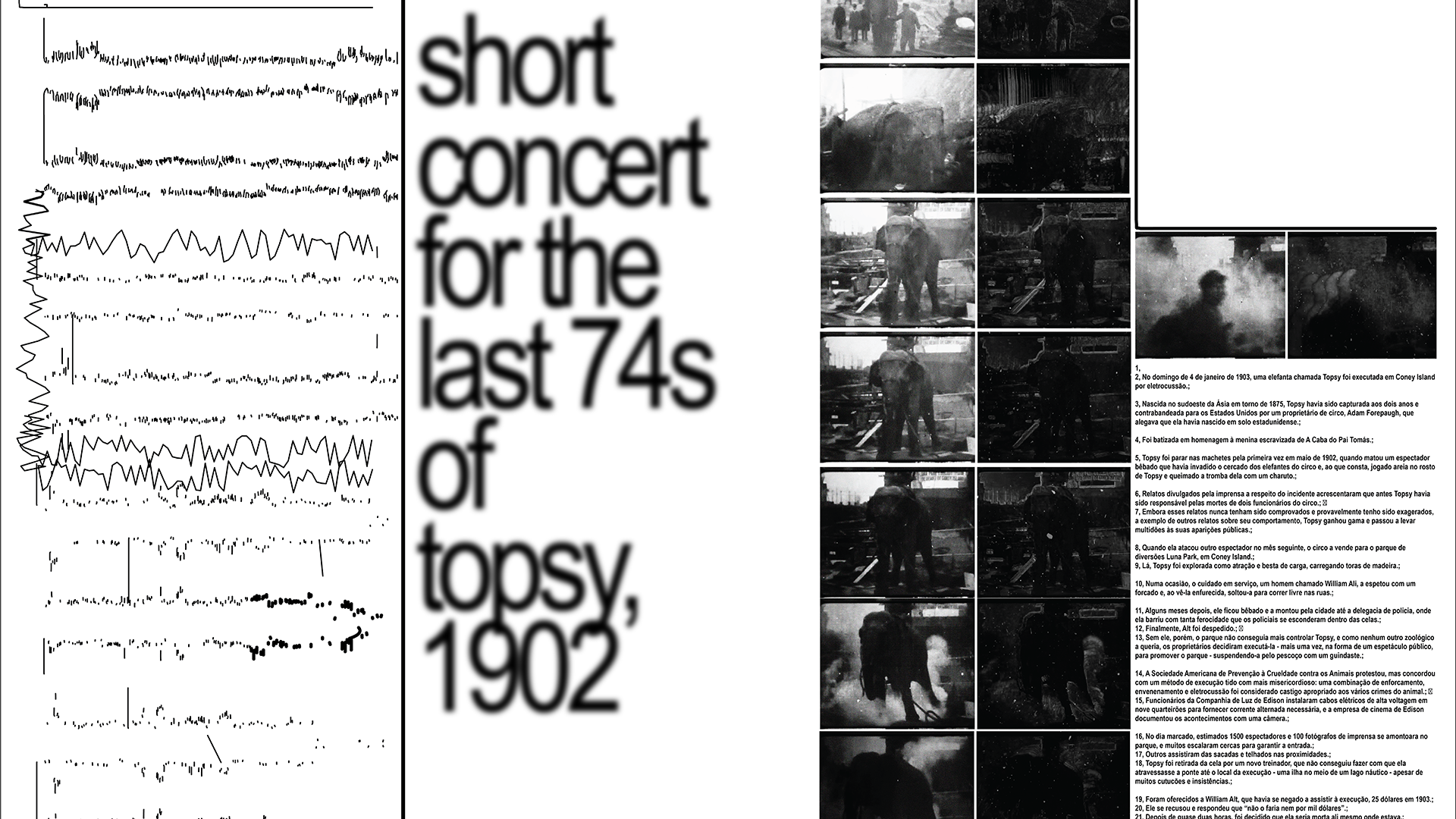 Short Concert for the Last 74s of Topsy